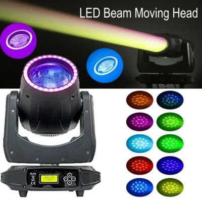 200W LED Moving Head Light RGBW Gobo Beam Stage DMX Spot Lighting DJ Disco Show  - Image 1 of 4