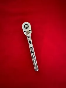 1/4" CRAFTSMAN NEW DESIGN  POLISHED QUICK RELEASE DRIVE RATCHET. - Picture 1 of 2