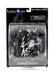 Lemmy Kilmister Rare Signed Black Action Figure Statue Motorhead Locoape MOC BAS - Picture 1 of 6