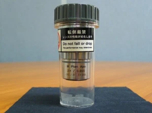 Mitutoyo M Plan APO 2x / 0.055  ∞/0  f=200 Microscope Objecticve Lens 378-801-6 - Picture 1 of 6