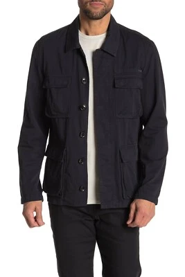 John Varvatos Star USA Men's Dark Indigo Cotton Lightweight Field Jacket $398 - Image 1 of 3
