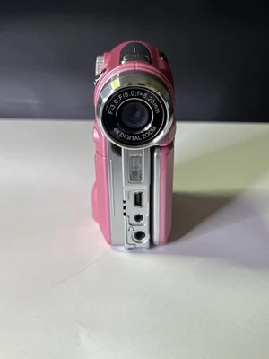 DXG 506V MPEG4 Movie Digital Zoom Video Camera PINK TESTED - Image 1 of 4