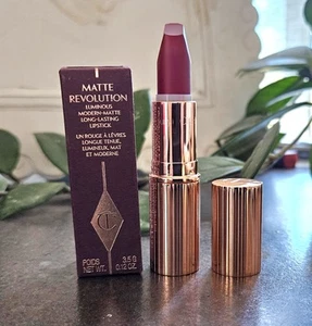 Charlotte Tilbury RED CARPET RED Matte Revolution Luminous Matte Lipstick .12 oz - Picture 1 of 1