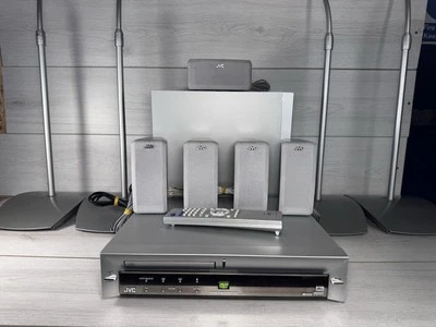 SELTENES JVC XV-THA5R DVD DIGITAL CINEMA SYSTEM MIT SURROUND LAUTSPRECHERN - Bild 1 von 4