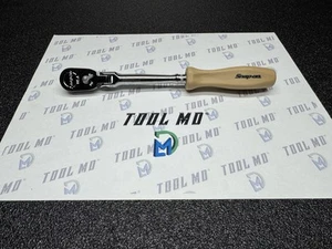 Snap-on Tools USA RARE COMBAT TAN 1/4" Drive Hard Grip Flex Head Ratchet THLFD72 - Picture 1 of 16