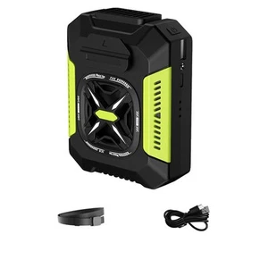 Lightweight LED Waist Fan 5000mAh Battery with USB Rechargeable Feature - Photo 1/14