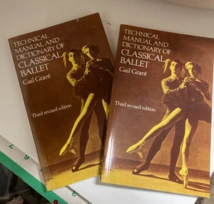 New Classic Ballet Dictionaries lot of 2 Third Revised Edition Gail Grant - Picture 1 of 3