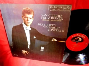 VAN CLIBURN FRITZ REINER Beethoven Emperor Concerto LP 1961 CANADA RCA LSC2562 - Picture 1 of 2
