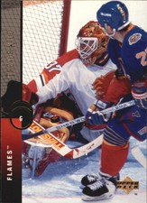 1994-95 Upper Deck Calgary Flames Hockey Card #395 Trevor Kidd
