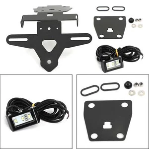 License Plate Holder Frame Bracket fit for Suzuki GSX-S750 GSX-S1000F 17-20 T9 - Picture 1 of 12