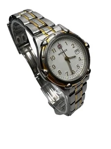 Wenger Women's Watch Quartz White Dial Stainless Steel Bracelet New Battery - Picture 1 of 11