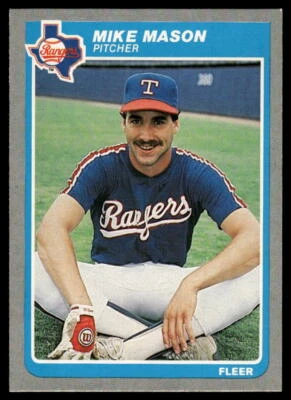 1985 Fleer #562 Mike Mason - Image 1 of 2