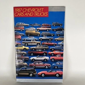 Original 1987 Chevrolet Cars and Trucks Dealer Sales Brochure Corvette, Camaro - Picture 1 of 11