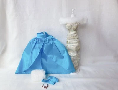 Muñeca Barbie Alta Costura 2 en 1 Noche Moda Conjunto - Años 90 De Colección Foto 1 de 4