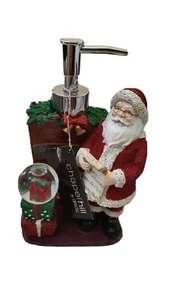 Criscill Chapel hill Santa fire place Lotion or Soap Dispenser New W/ Tag - Picture 1 of 3