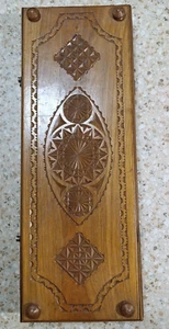 Backgammon handmade Wooden Game Board vintage Big board - Picture 1 of 14