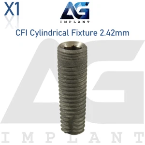 Sistema de accesorios cilíndricos de titanio CFI prótesis Int hexágono 2,42 mm - Imagen 1 de 7