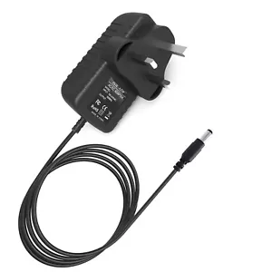 UK Plug Adapter for Dunlop Crybaby Wah Wah Pedal GCB-95 ECB-003 Jim Power Supply - Picture 1 of 2