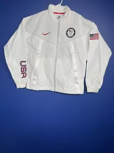Nike Olympic Team USA - Windrunner Medal Stand Jacket - CK4552-100 Sz Large - Picture 1 of 3