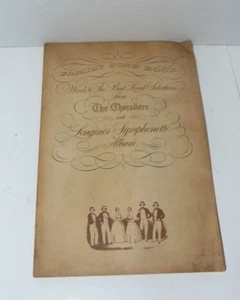 The Choraliers & Longines Symphonette Album Family Song Book - Picture 1 of 4