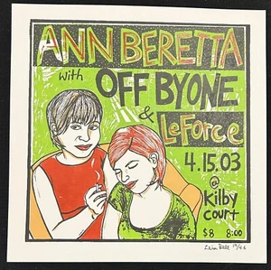 Ann Beretta, Off By One 2003 SLC,  by Leia Bell - Picture 1 of 2