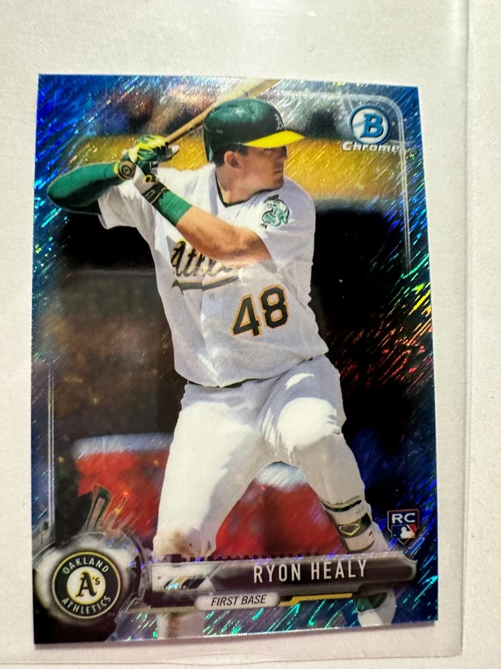 K54,328 - 2017 Bowman Chrome Mini 70th Blue Shimmer #35 Ryon Healy #/150 - Image 1 of 1
