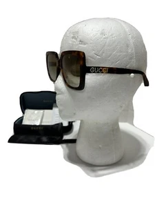 $550 NUEVO GUCCI Mujeres GG0418S Gafas de sol cuadradas de gran tamaño Acetato Cristales Gucci - Imagen 1 de 18