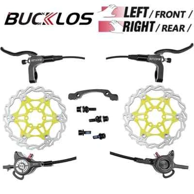 Hydraulic Brake Set 800/1500mm Mountain Bike Disc Brake Set 160mm Brake Rotor - Image 1 of 4