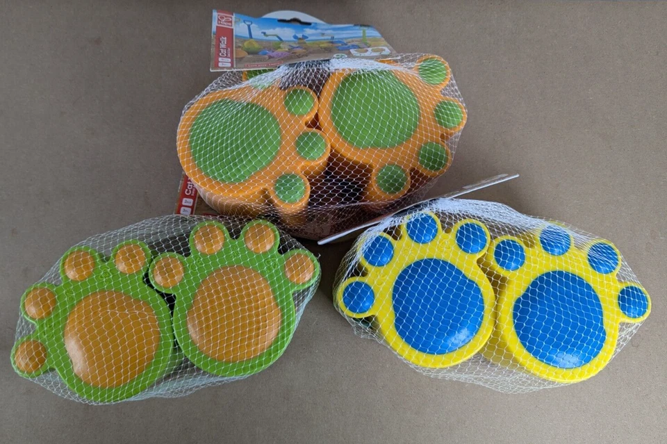 Hape - Cat Walk - Sun & Sand - Paw Print Stilts - [New] - Free Shipping - Image 1 of 1