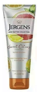 Loción corporal Jergens Sweet Citrus Body Butter 5 fl oz. Cacao de karité y mango - Imagen 1 de 1
