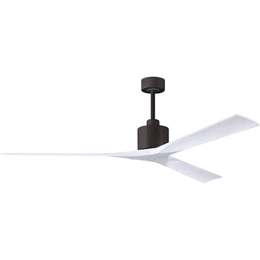 Matthews Fans Nan XL 72" Ceiling Fan, Bronze/Gray Ash Blades - NKXL-TB-GA-72 - Image 1 of 1