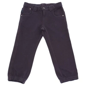 1885Y pantalone tuta bimbo boy ARMANI JUNIOR  grey trouser cotton - Picture 1 of 4