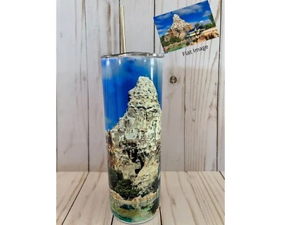 Taza vaso de viaje inoxidable Matterhorn Disneyland monorriel 20 oz TinksTreasurez Foto 1 de 4