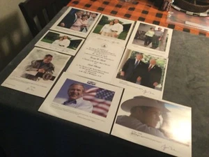 43rd President George W. Bush Memorabilia,Photos,Cards,etc See Pics Free Ship! - Picture 1 of 8