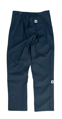 Pantalones de golf FootJoy DryJoys lluvia viento clima impermeables hidrolita mujeres XL negros Foto 1 de 4