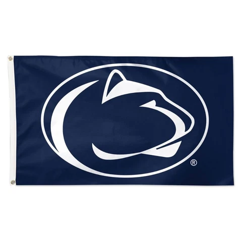 Penn State Nittany Lions 3x5 One Sided Team Flag [NEW] House Banner Fan Yard Cover