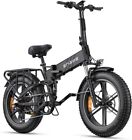 ENGWE Folding Electric Bicycle | 750W 16AH Duration 110KM | 2024 ENGINE Pro 2.0