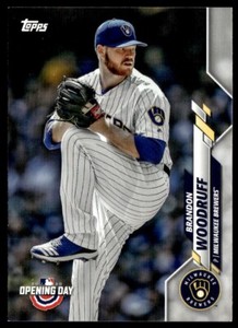2020 Topps Opening Day Brandon Woodruff Milwaukee Brewers #4