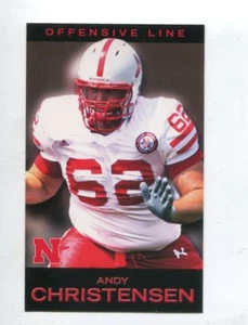 2009 Nebraska Cornhuskers Football Pocket Schedule Adidas cards - You Pick 'em - Picture 1 of 15