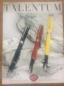 Rare Vintage Italian AURORA Pen TALENTUM Sales Launch Brochure Catalogue - Bild 1 von 3
