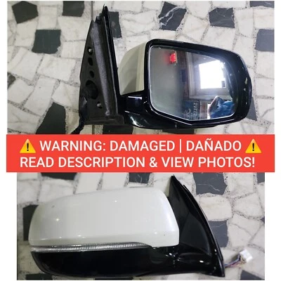 2017-2020 Acura MDX Right Side View Mirror w/ Blindspot Cam (DAMAGED) SEE PICS  - Image 1 of 4