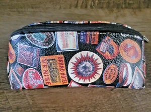 SYDNEY LOVE Vidrio con Cremallera, Mini Estuche para Cosméticos o Lápices Viaje Pegatina Patrón - Imagen 1 de 6