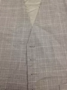 $170 Tommy Hilfiger Men Gray Slim Fit Button Wool Dress Suit Vest Waistcoat 36 S - Picture 1 of 3