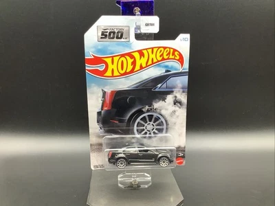 Hot Wheels Factory 500 Cadillac CTS-V Black 1:64 B1 - Image 1 of 4