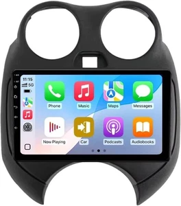 9 Inch Android Car Radio Stereo for NISSAN Micra March 2010-2017 Carplay 8Core - Picture 1 of 11