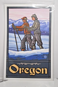 "PAL" Paul A. Lanquist Oregon Poster Kunstwerk 11 x 17 Zoll - Bild 1 von 8