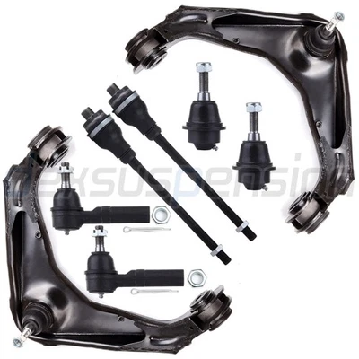 Kit de extremidade de haste de amarração 8x para Chevrolet Silverado GMC Sierra 1500 HD braço de controle dianteiro - Imagem 1 de 4