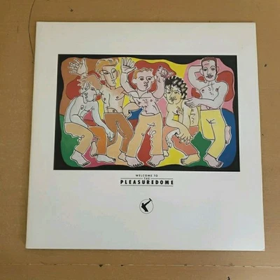 Frankie Goes To Hollywood Welcome To The Pleasure Dome” NM-/NM- 2LP Island  1984 - Image 1 of 4