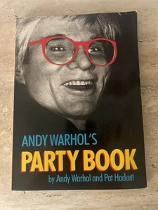 Andy Warhol's Party Book Andy Warhol & Pat Hackett FIRST EDITION 1988 - Picture 1 of 3