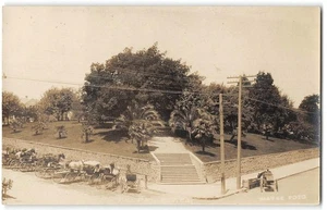 Foto postal antigua de PETALUMA, CA Hill Park RPPC Sonoma County Wayne de la década de 1910 - Imagen 1 de 2